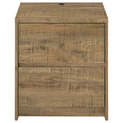 Westpark Mango 2-drawer Nightstand LED Lights and USB - Ornate Home