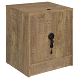 Westpark Mango 2-drawer Nightstand LED Lights and USB - Ornate Home