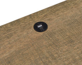 Westpark Mango 2-drawer Nightstand LED Lights and USB - Ornate Home