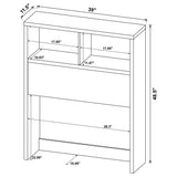 Westpark Mango 49-inch Twin Bookcase Headboard - Ornate Home