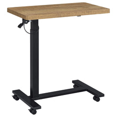Westpark Mango Pneumatic Adjustable C-Shape Side Table with Casters - Ornate Home