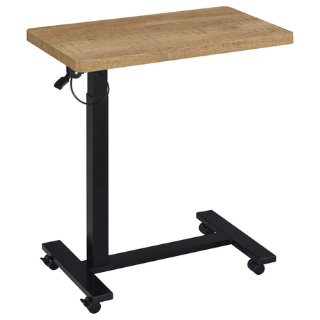 Westpark Mango Pneumatic Adjustable C-Shape Side Table with Casters - Ornate Home