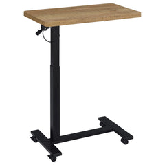 Westpark Mango Pneumatic Adjustable C-Shape Side Table with Casters - Ornate Home