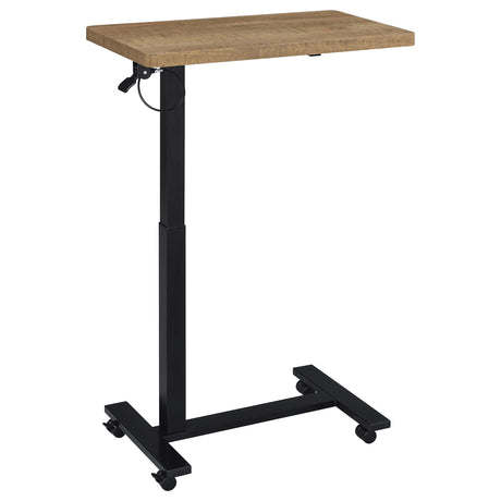 Westpark Mango Pneumatic Adjustable C-Shape Side Table with Casters - Ornate Home