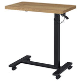 Westpark Mango Pneumatic Adjustable C-Shape Side Table with Casters - Ornate Home