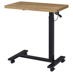 Westpark Mango Pneumatic Adjustable C-Shape Side Table with Casters - Ornate Home
