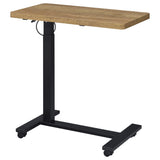 Westpark Mango Pneumatic Adjustable C-Shape Side Table with Casters - Ornate Home
