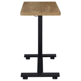 Westpark Mango Pneumatic Adjustable C-Shape Side Table with Casters - Ornate Home