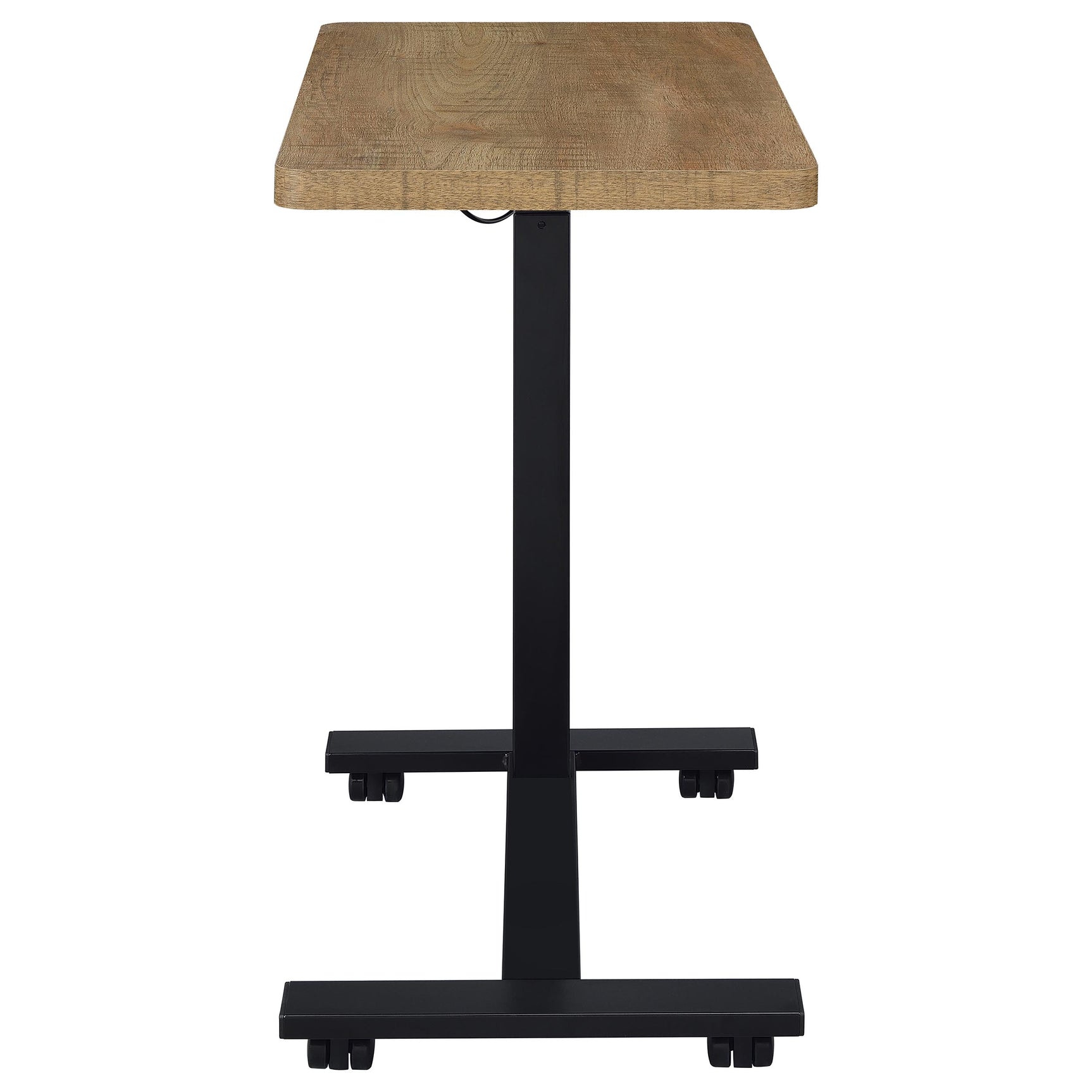 Westpark Mango Pneumatic Adjustable C-Shape Side Table with Casters - Ornate Home