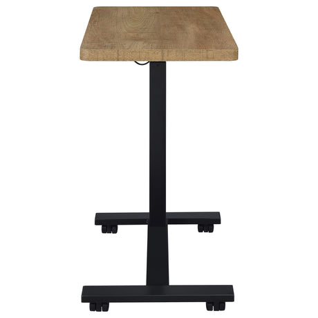 Westpark Mango Pneumatic Adjustable C-Shape Side Table with Casters - Ornate Home