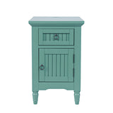 Westport Fern Green Power Chairside Table - Ornate Home