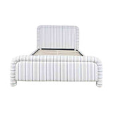 Westport Navy 3-Piece Queen UPH Bedroom Set - Ornate Home