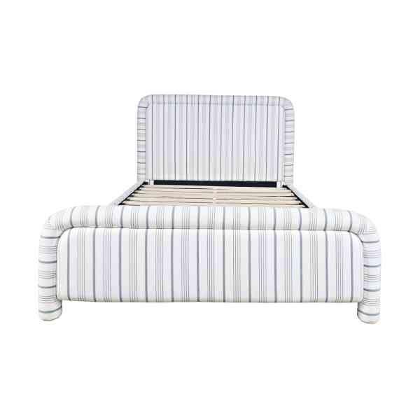 Westport Navy 3-Piece Queen UPH Bedroom Set - Ornate Home