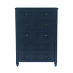 Westport Navy 5-Piece Full Bedroom Set - Ornate Home