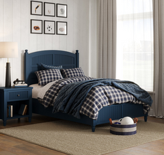 Westport Navy 4-Piece Full Bedroom Set - Ornate Home