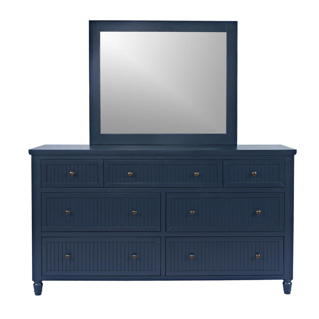 Westport Navy 4-Piece Full Bedroom Set - Ornate Home