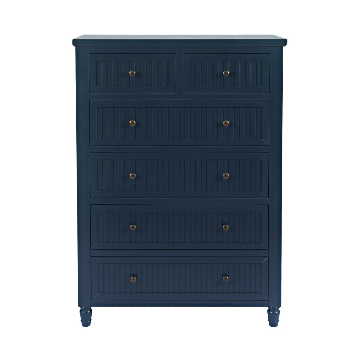 Westport Navy 4-Piece Full Bedroom Set - Ornate Home