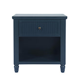 Westport Navy 4-Piece Full Bedroom Set - Ornate Home