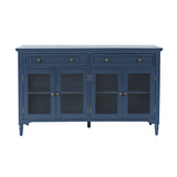 Westport Navy 58" Accent Cabinet - Ornate Home