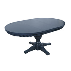 Westport Navy 66 Oval Dining Table & 4 Ladderback Chairs - Ornate Home