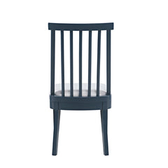 Westport Navy 72 Rect. Dining Table & 6 Dowel Back Chairs - Ornate Home