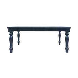 Westport Navy 72 Rect. Dining Table & 6 Ladderback Chairs - Ornate Home