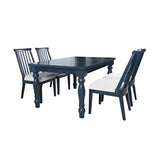 Westport Navy 72 Rect. Dining Table - Ornate Home