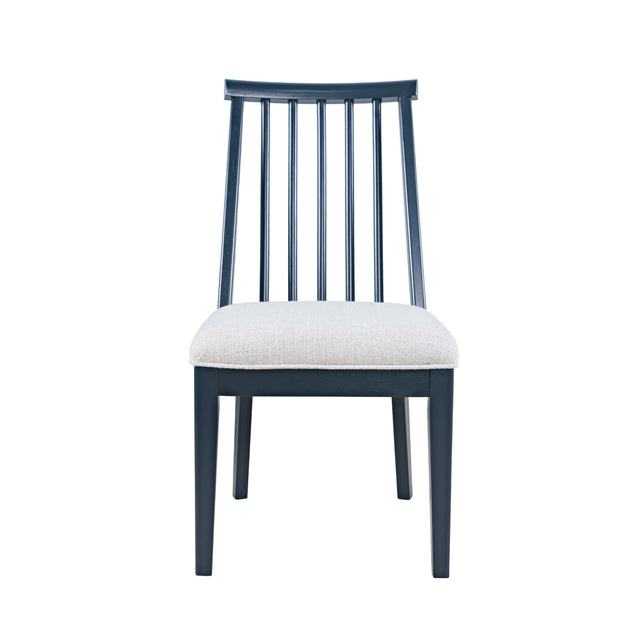 Westport Navy Dowel Back Dining Chair (Set of 2) - Ornate Home