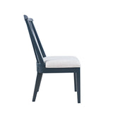 Westport Navy Dowel Back Dining Chair (Set of 2) - Ornate Home