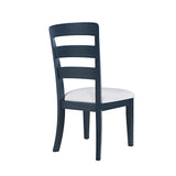 Westport Navy Ladderback Dining Chair (Set of 2) - Ornate Home
