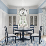 Westport Navy Ladderback Dining Chair (Set of 2) - Ornate Home