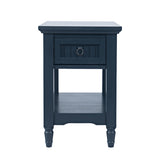 Westport Navy Leg Chairside Table - Ornate Home