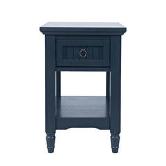 Westport Navy Leg Chairside Table - Ornate Home