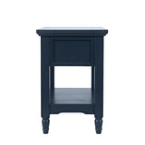Westport Navy Leg Chairside Table - Ornate Home