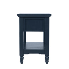 Westport Navy Leg Chairside Table - Ornate Home