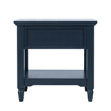 Westport Navy Leg Chairside Table - Ornate Home