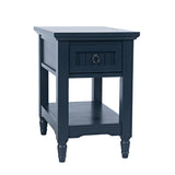 Westport Navy Leg Chairside Table - Ornate Home