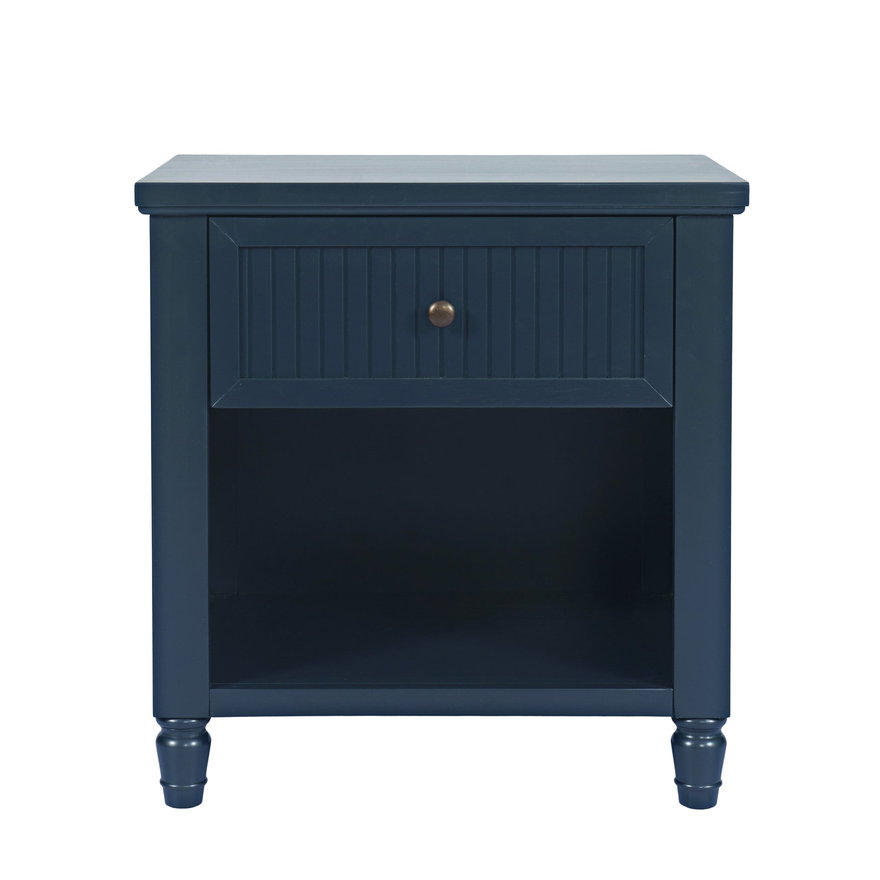 Westport Navy Nightstand with USB-C - Ornate Home