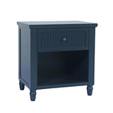 Westport Navy Nightstand with USB-C - Ornate Home