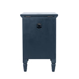 Westport Navy Power Chairside Table - Ornate Home