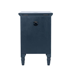 Westport Navy Power Chairside Table - Ornate Home