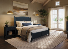 Westport Navy 3-Piece Queen Bedroom Set - Ornate Home