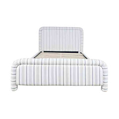 Westport Navy Queen UPH Bed - Ornate Home
