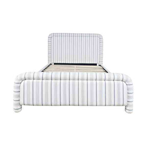 Westport Navy Queen UPH Bed - Ornate Home