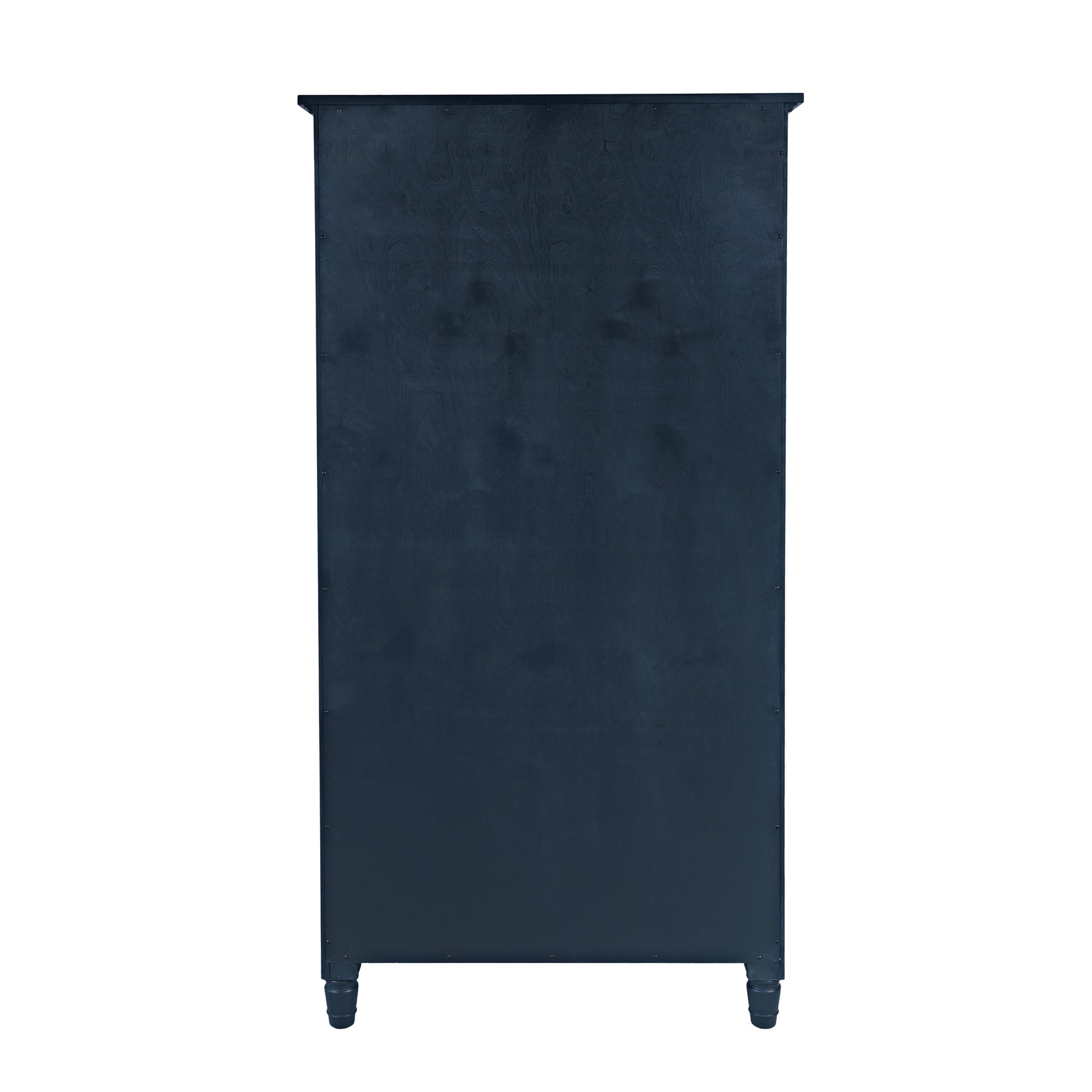Westport Navy Tall Display Cabinet - Ornate Home