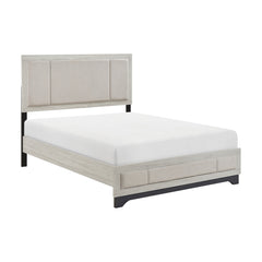 Westport Silver Full Platform Bed - Ornate Home