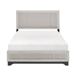 Westport Silver Full Platform Bed - Ornate Home