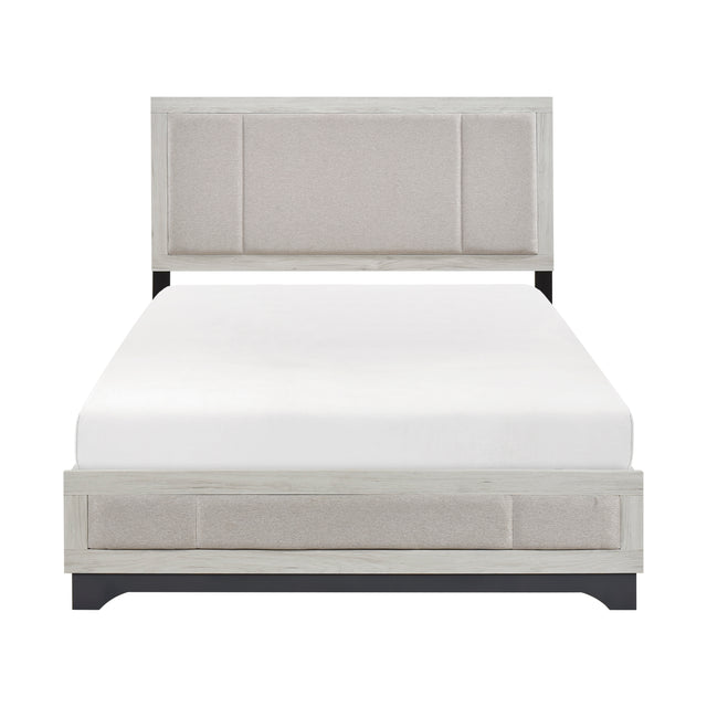 Westport Silver Full Platform Bed - Ornate Home