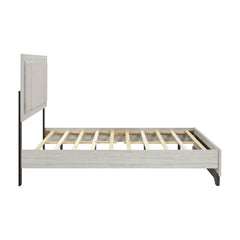 Westport Silver Full Platform Bed - Ornate Home