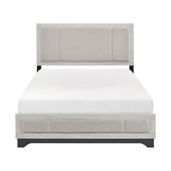 Westport Silver Queen Platform Bed - Ornate Home